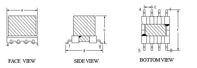 SMD Ep07 High Frequency Transformer for Automotive Electronics with Aec-Q200